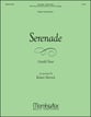 Serenade SATB Singer's Edition cover